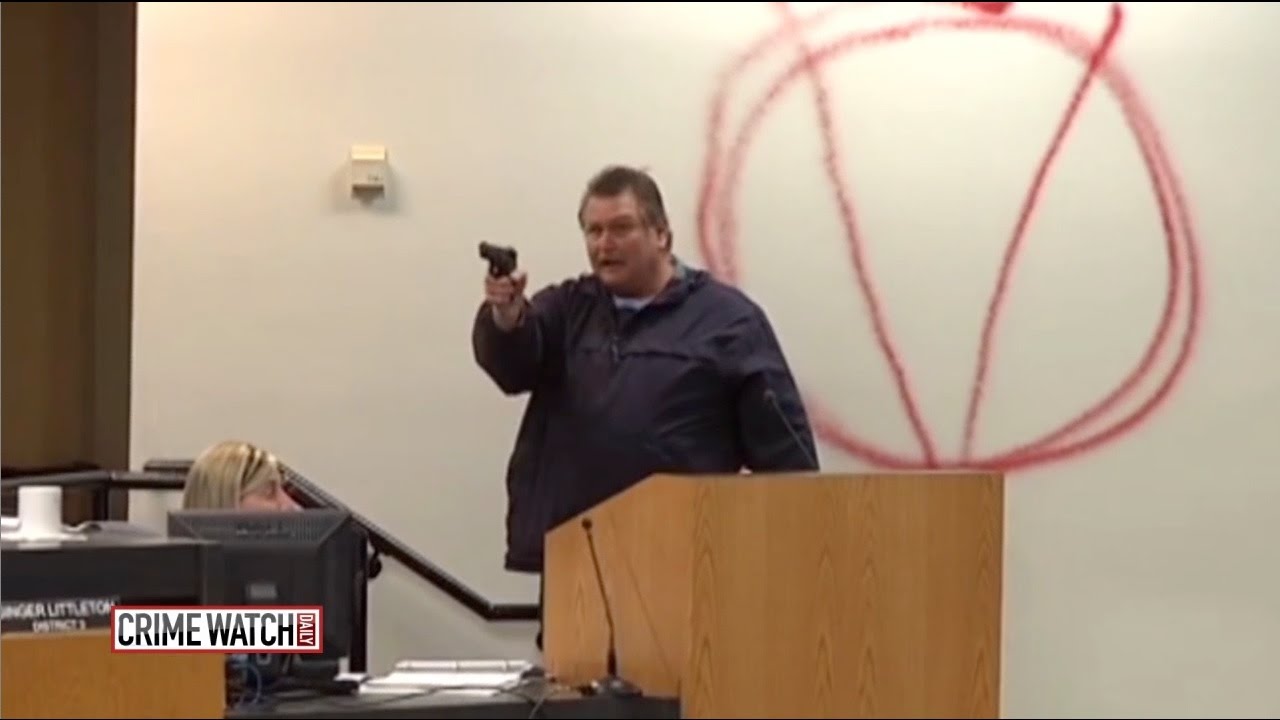 Heroes act to save others as gunman attacks school board meeting (Pt 1) - Crime Watch Daily