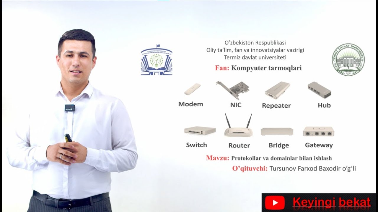 VPN orqali internetga bilan bog'lanish