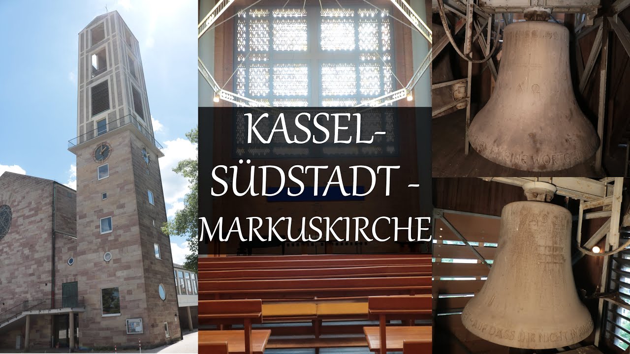 Kassel-Südstadt - D - HE - KS - ev. Markuskirche: Kirche, Orgel & Glocken