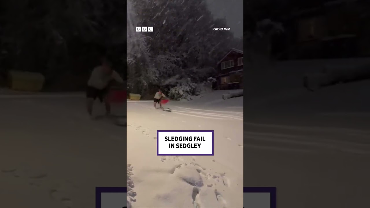 This sledging fail will get you laughing!