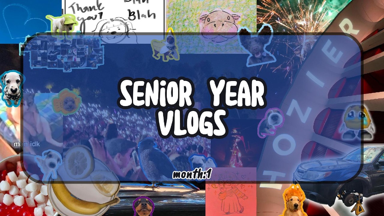 my last first month // senior year vlog AUG-SEP '24