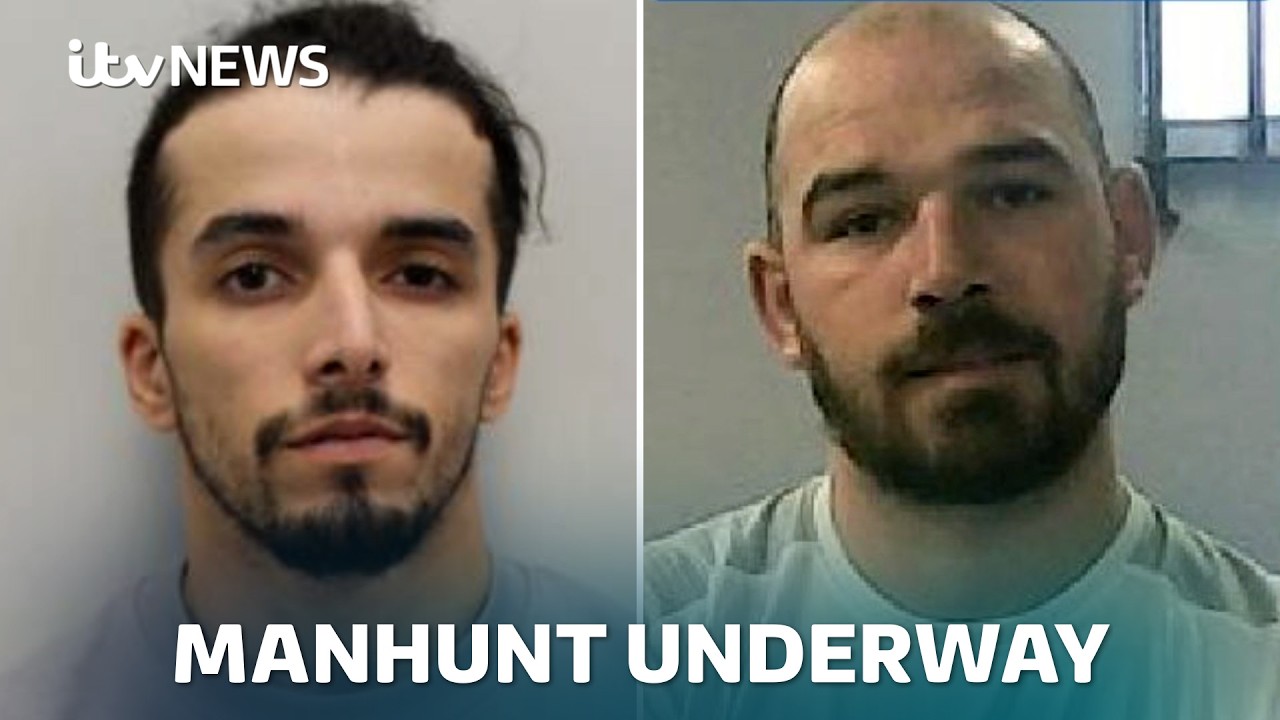 Manhunt underway for two prisoners mistakenly released from Wandsworth prison | ITV News
