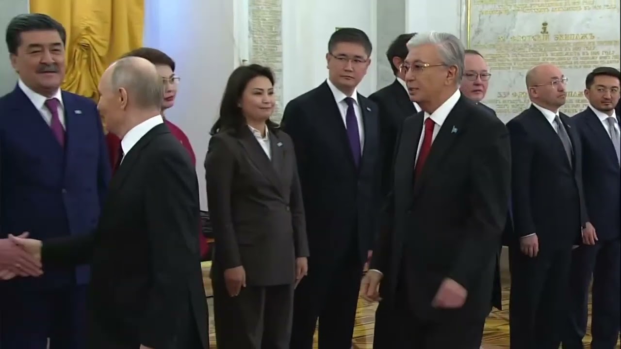 HISTORIC BILATERAL GATHERING: Putin Hosts Kazakh President Tokayev for Talks in Moscow | AC1Z