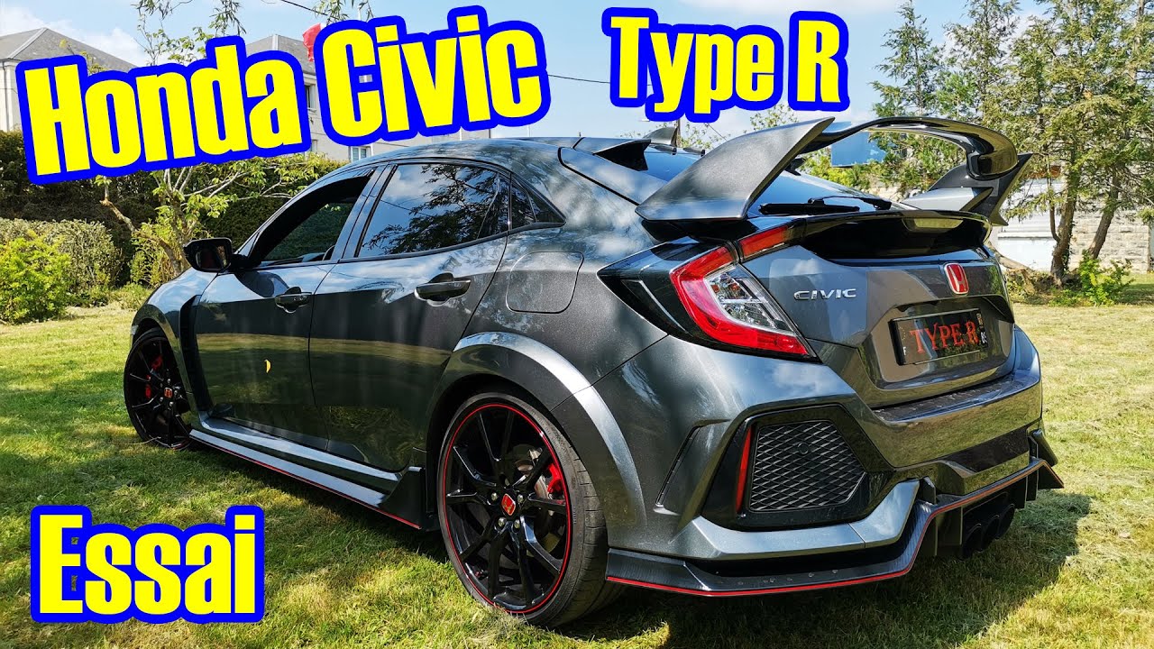 J'essaie une Honda Civic Type R 2017 ! Mieux que ma Mégane 3 RS Trophy ?