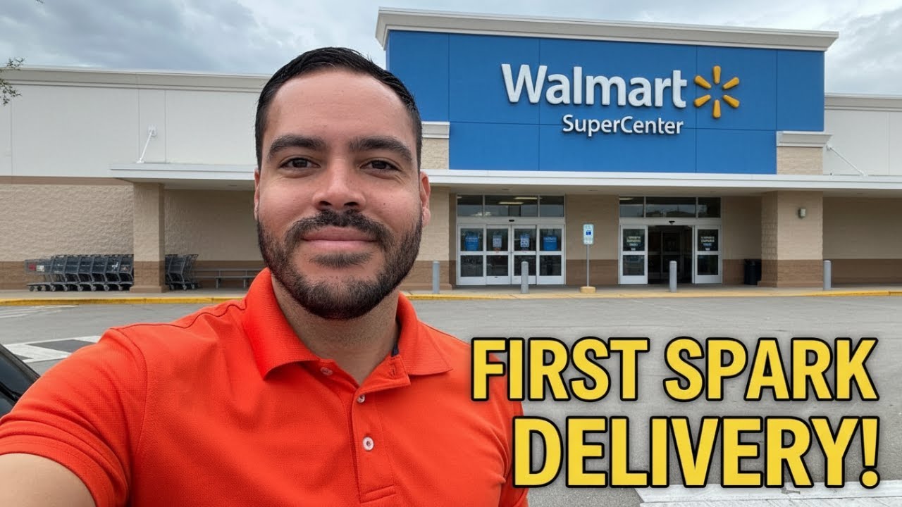 Моя первая поездка на аттракционе Walmart Spark Ride Along