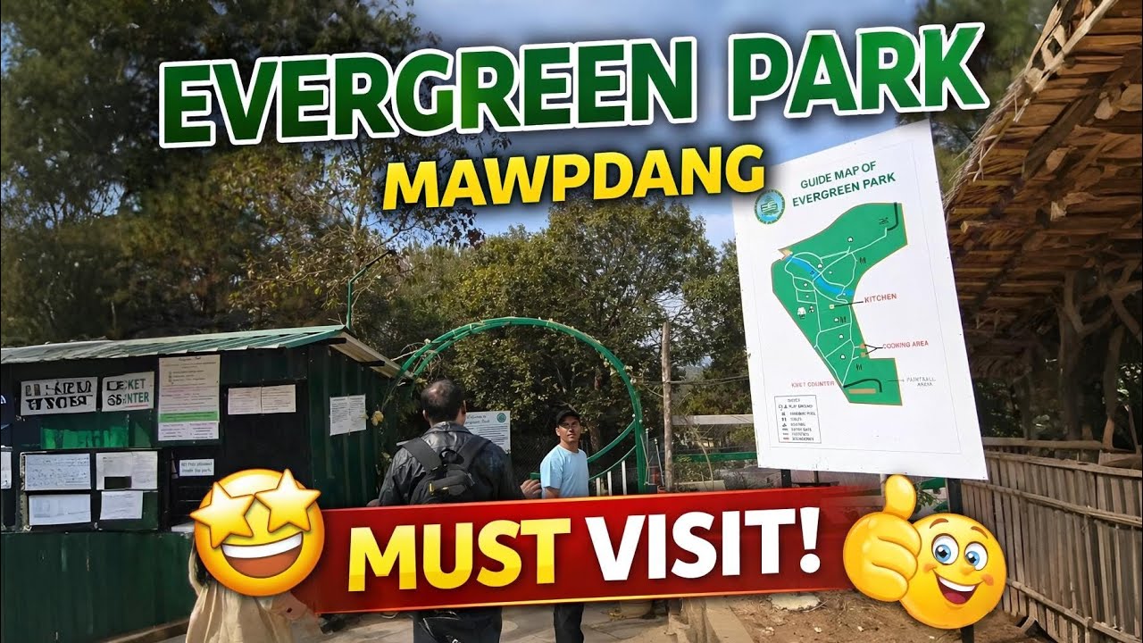 Evergreen Park Mawpdang Shillong | Hidden Picnic Spot Near New Shillong | Vlog | Shillong Trails