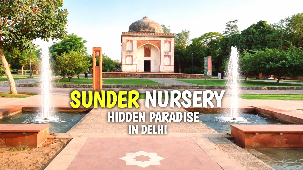 Sunder Nursery Delhi 🌿 Hidden Paradise in Delhi | Daily Vlogs ♥️