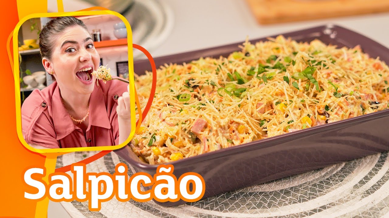 VOCÊ PRECISA FAZER ESSE SALPICÃO PARA CEIA DE NATAL | Receitas de Natal