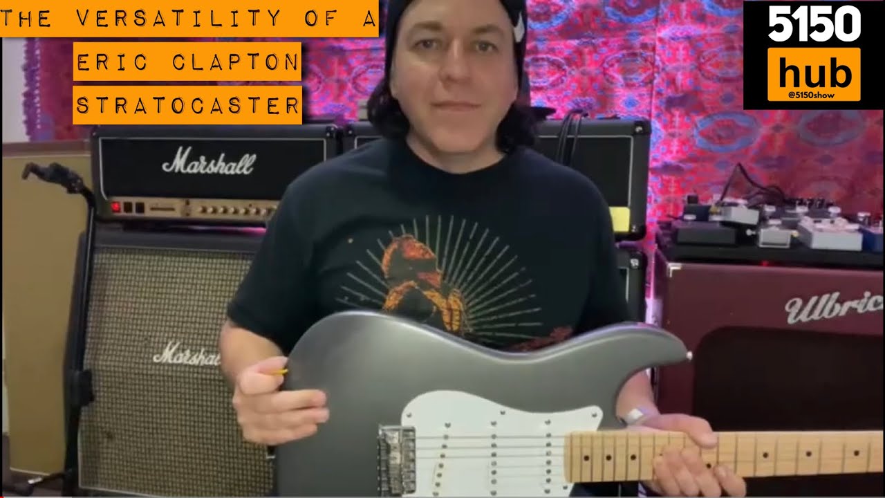 🎸Брэд из @5150show о тембре Eric Clapton Stratocaster TBX и регулировке средних частот.