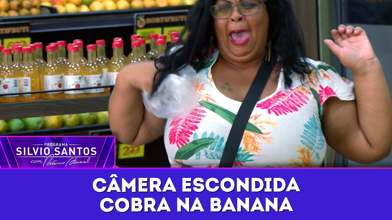 Cobra na Banana | C&acirc;meras Escondidas (29/03/26)