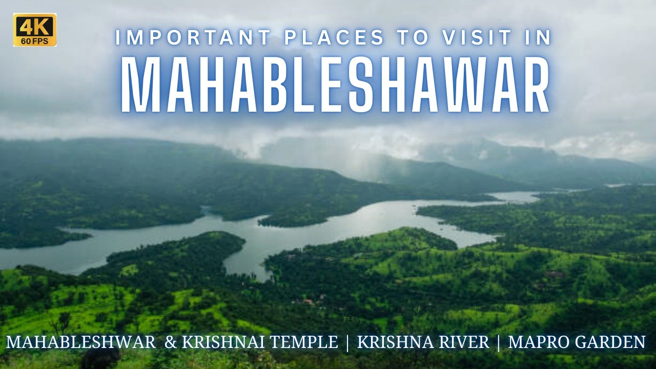Sri Mahableshwar Mandir | Hill Sation | Mapro Garden | Krishnai Temple | Krishna River | 4K | 2026