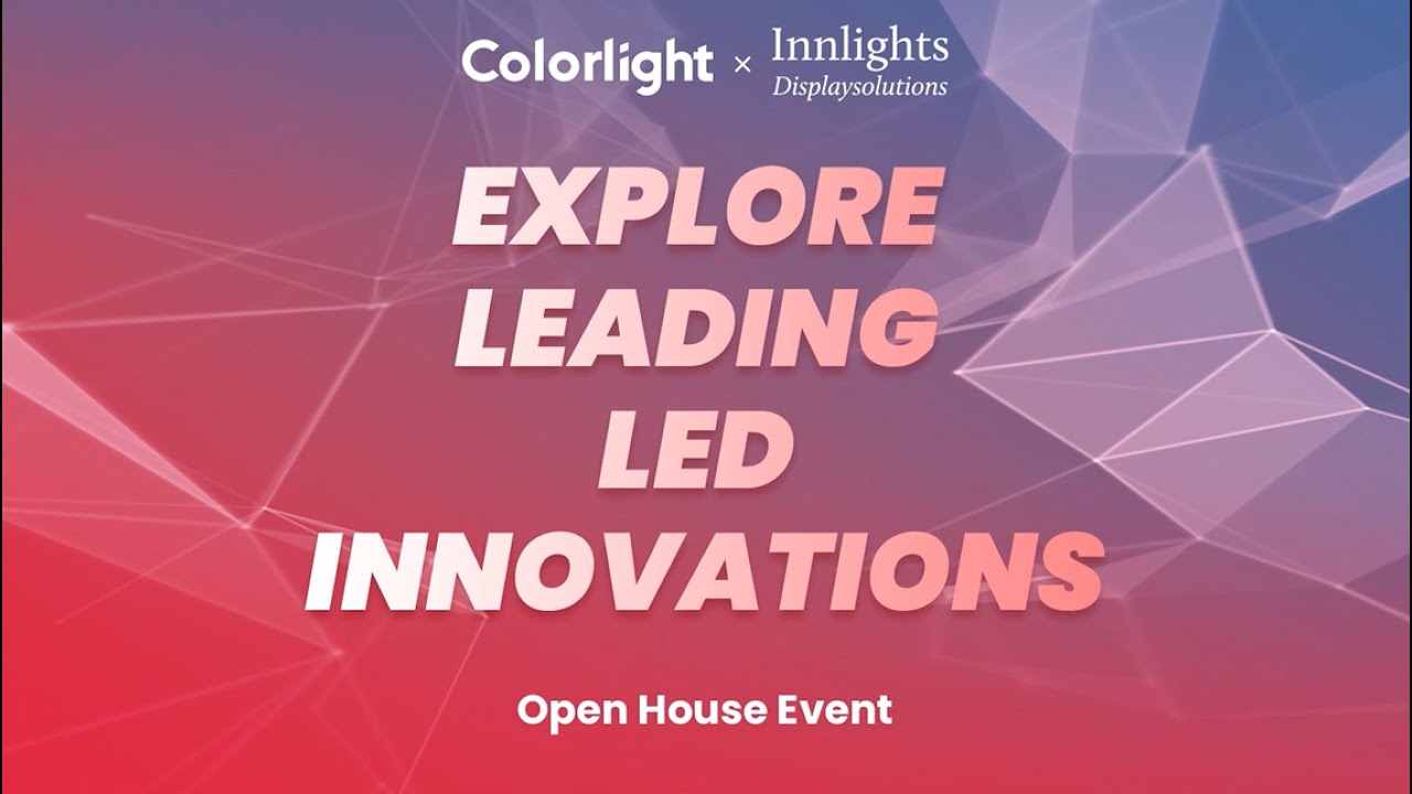 Colorlight & Innlights Open House Event in Germany
