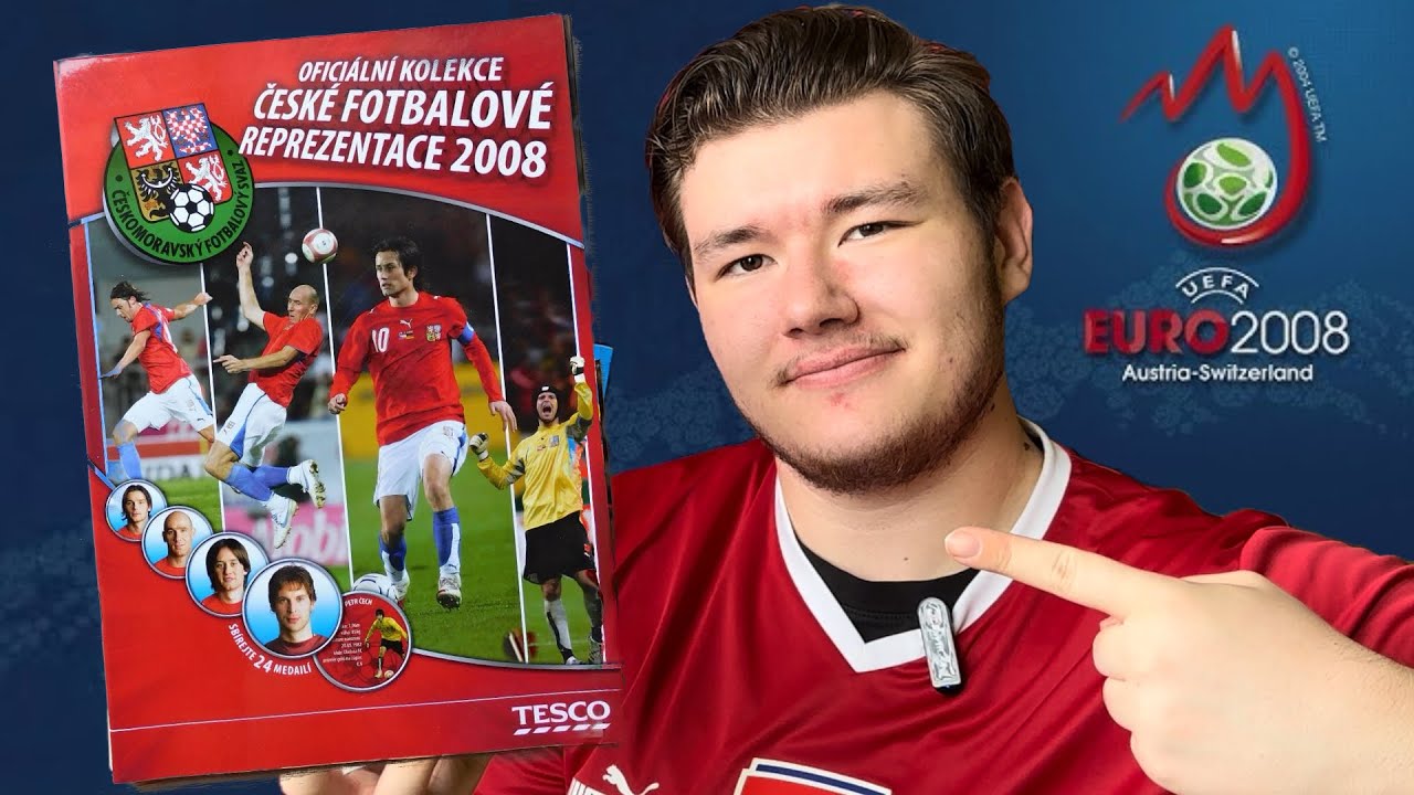 EURO 2008 Česká Republika RETRO Tesco Album⁉️🤩