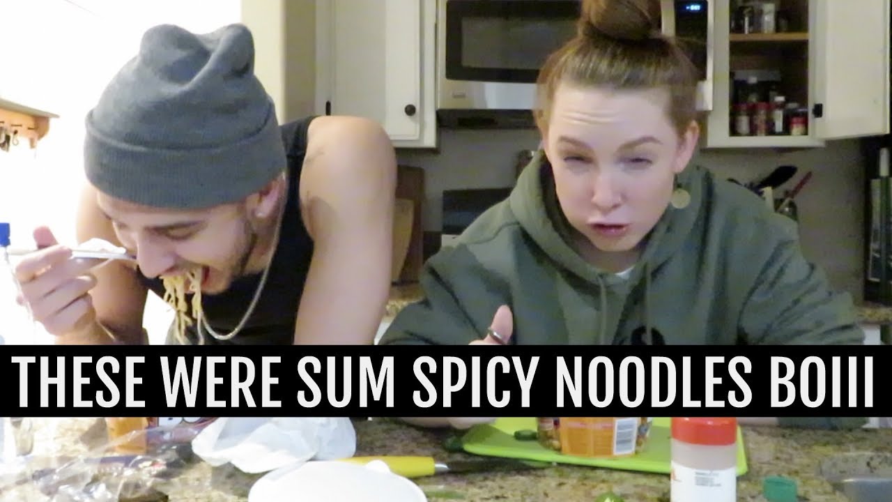 WATCH ME EAT SPICY NOODLES AND BE DRAMATIC