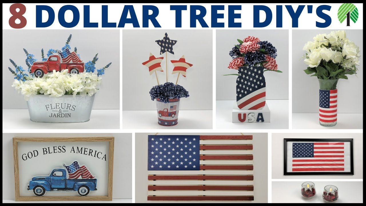 Dollar Tree Diys/Patriotic Diys