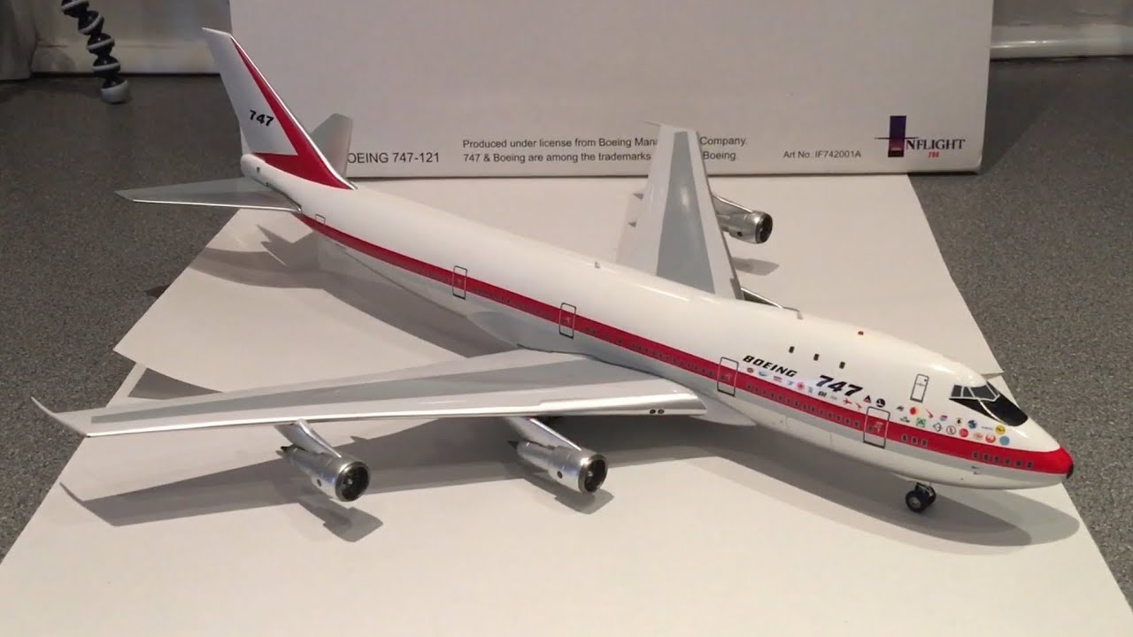 Inflight 200 B747-100 N7470 scale 1/200