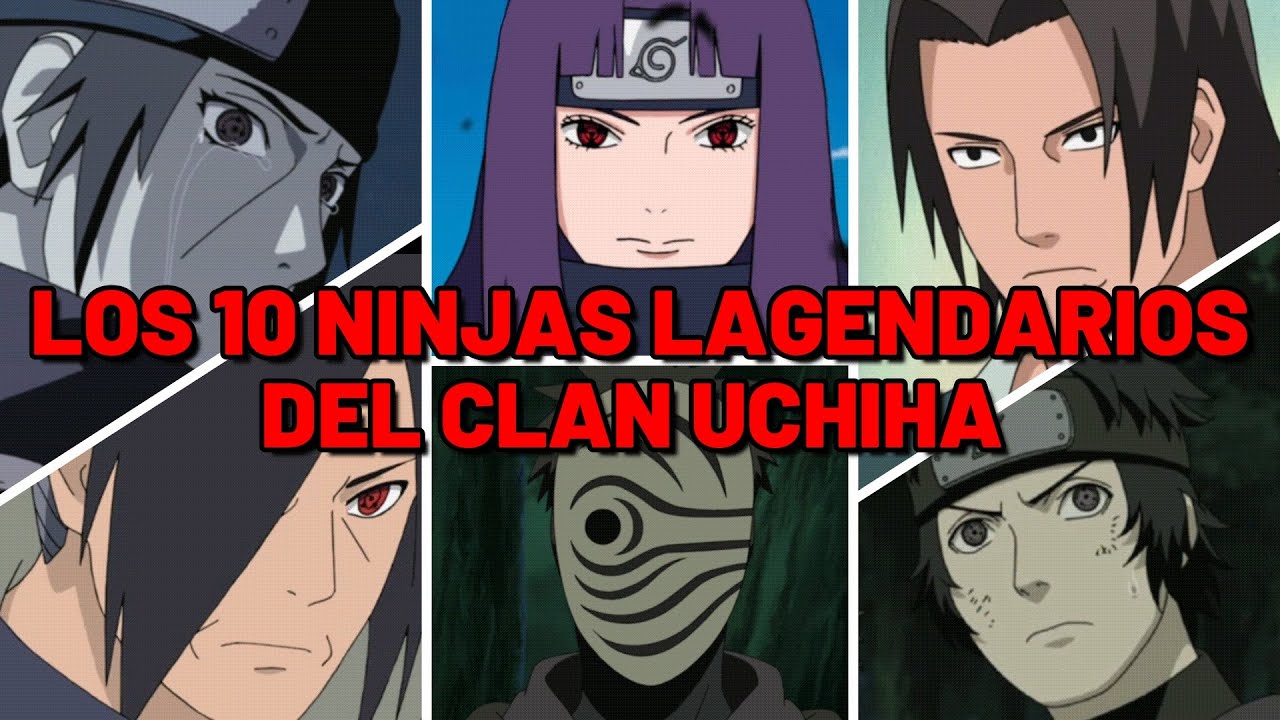 Los 10 Uchihas MAS FUERTES de todo el Mundo Ninja 🍥🍥☠️