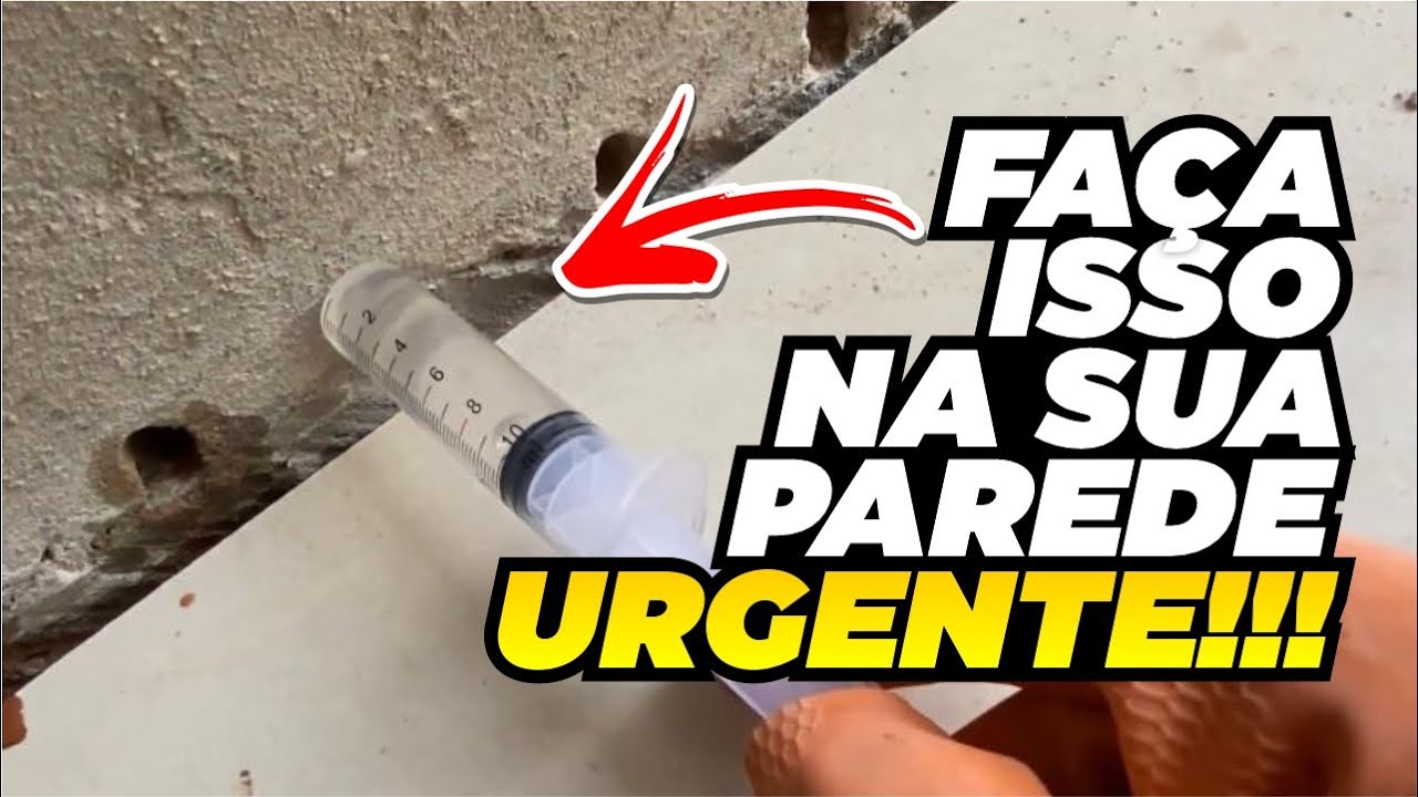 Umidade na parede agora tem fim - Como 10/04/2022