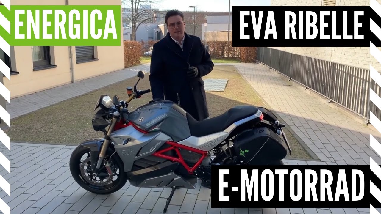Energica Elektromotorrad Eva - Vorstellung und Vorschau Eva Ribelle 2020