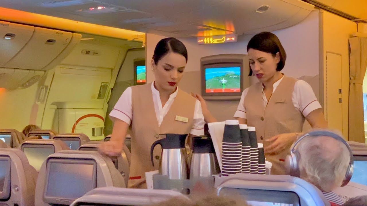 Emirates Boeing B777-300ER from Amsterdam to Dubai (Economy Class)