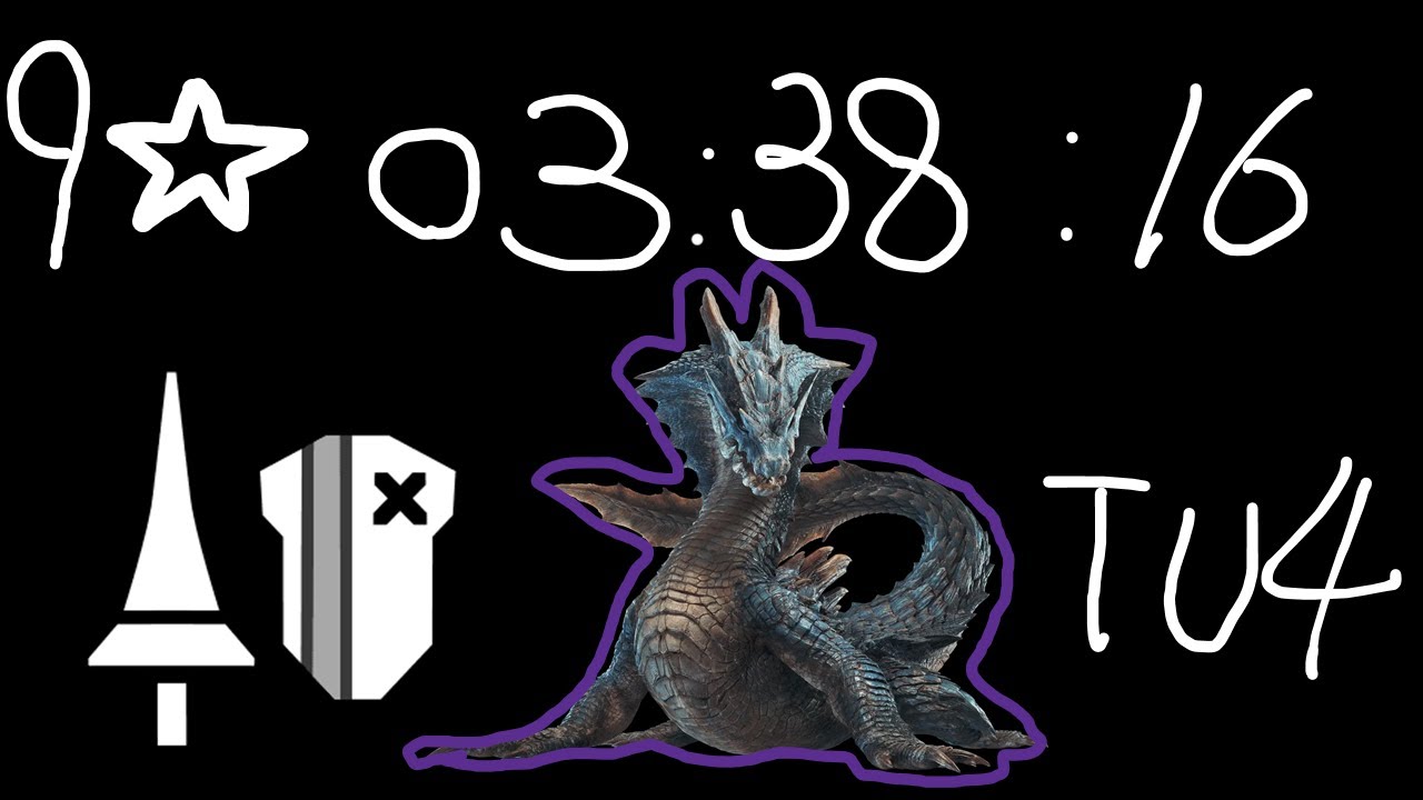 TU4_9★ 역전 라기아크루스 랜스 03:38:16, TU4_9★ Tempered Lagiacrus Lance 03:38:16