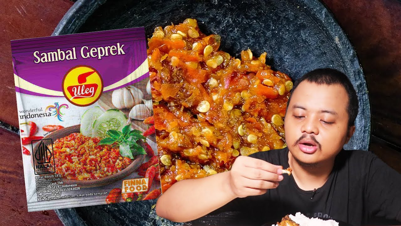 ULEG SAMBAL GEPREK DARI FINNA FOOD