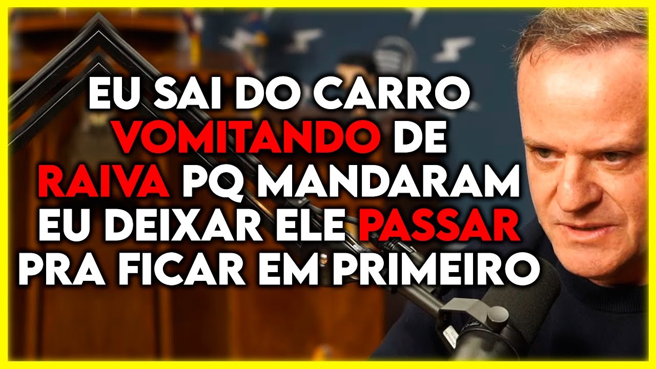 RUBENS BARRICHELLO SOBRE A CORRIDA QUE TEVE QUE DEIXAR O SCHUMACHER GANHAR | Cortes Podcast