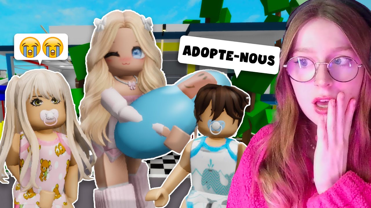 J'adopte TOUS les enfants de Brookhaven ! (je regrette?) Roblox