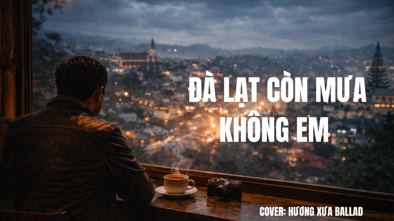 ĐÀ LẠT CÒN MƯA KHÔNG EM… | Bản Ballad Buồn Nghe Là Thấm (Giọng Nam)|HƯƠNG XƯA BALLAD