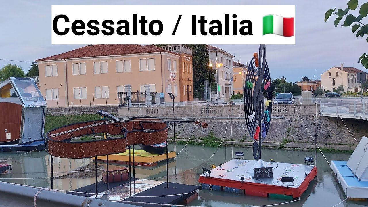 Cessalto / Italia 🇮🇹  Nossa primeira resid&ecirc;ncia foi aqui.❤