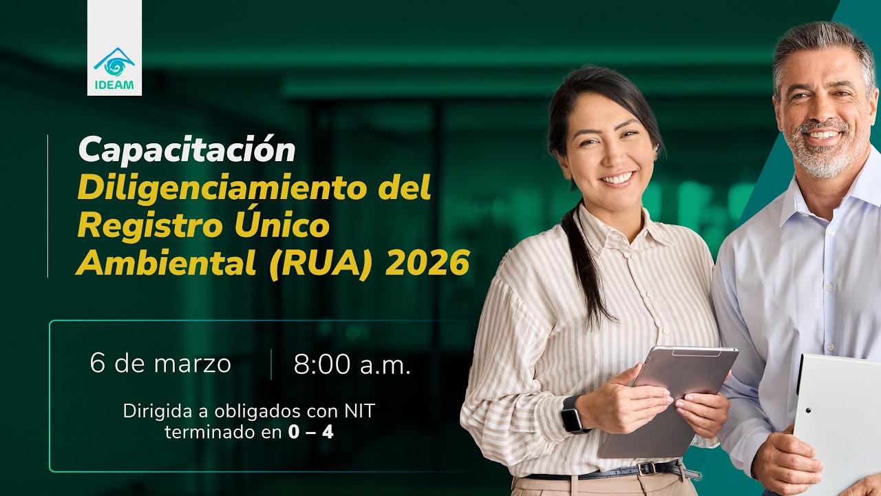 Solución de dudas sobre el Diligenciamiento Registro único Ambiental (RUA) l #Ideam