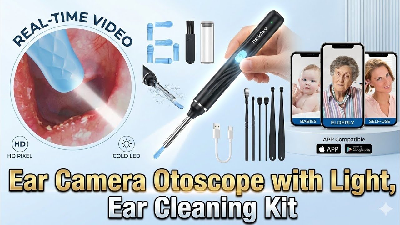 Ear Camera Otoscope Review 🔍 | Live Ear Cleaning Demo in Tamil 😱| #trending #meesho #gadgets #shorts
