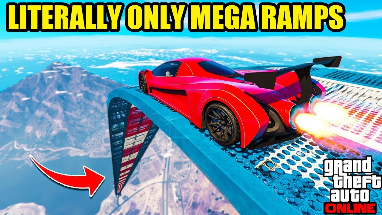 Literally Only Mega Ramps The Entire Race 😱( GTA 5 FUNNY MOMENTS) - Black FOX Tamil Gaming