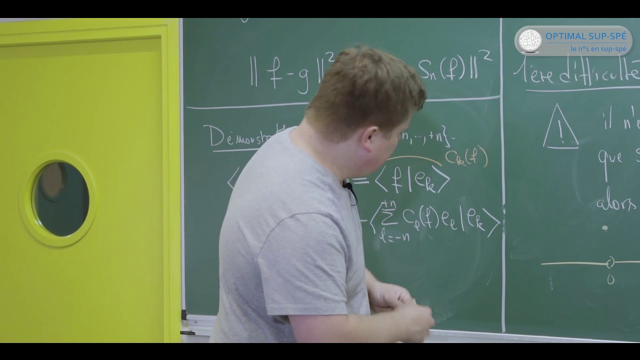 Les Séries de Fourier : Cours prépa scientifique (2/2)