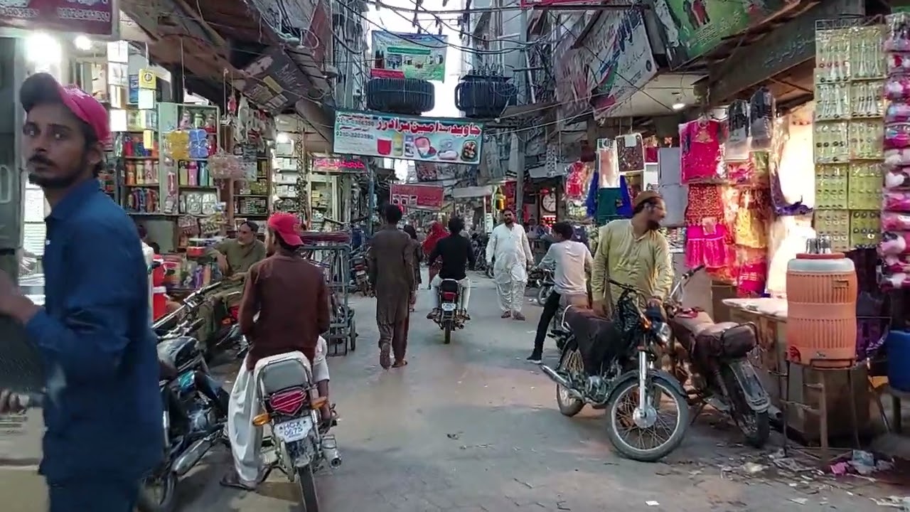 Shahi Bazar , Hyderabad Pakistan Sindh , Walking Tour