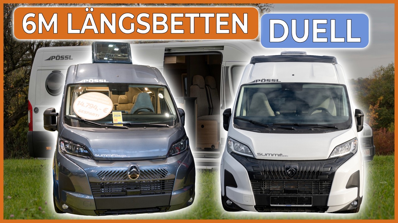 Pössl Summit 600L vs. Summit Shine 600L – welcher lohnt sich wirklich?