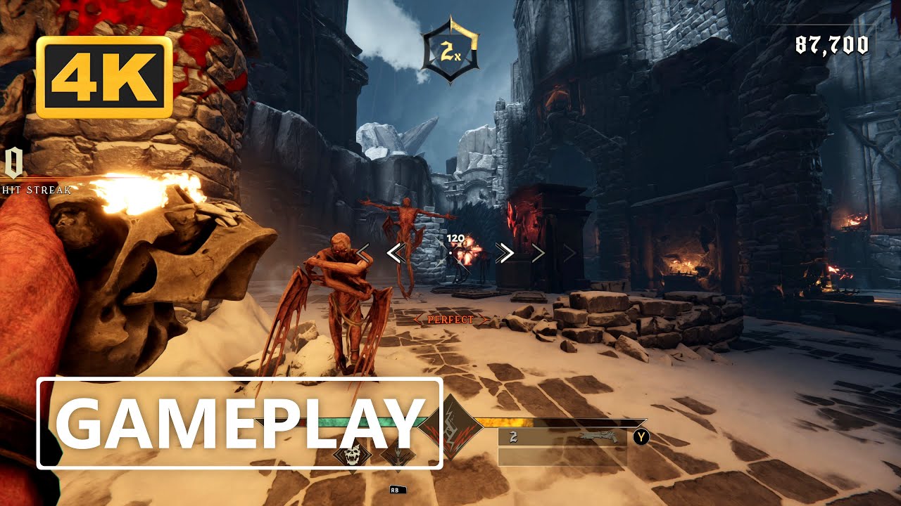 Metal: Hellsinger Xbox Series X Gameplay 4K