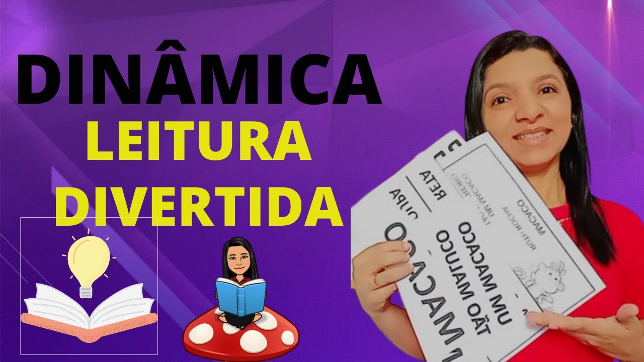 Dinâmica Leitura Divertida 1º ao 5º ano [Fácil e Prática] Professor em Sala
