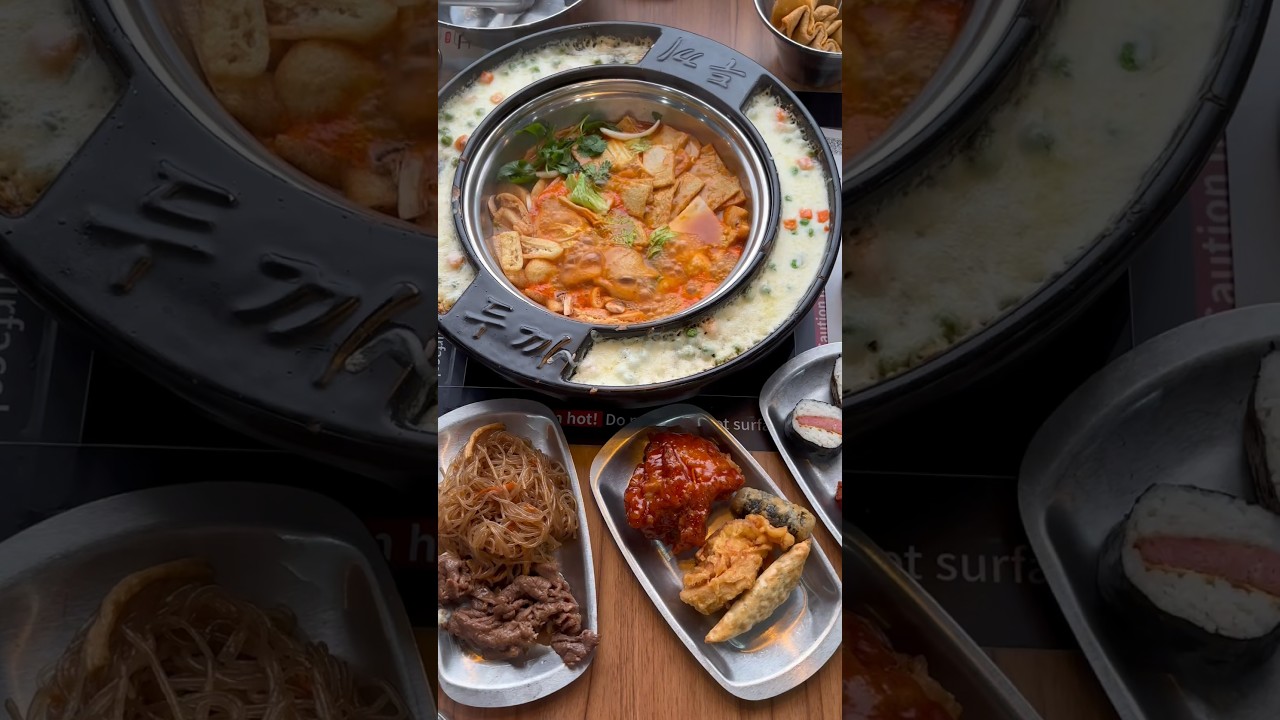 Dookki AYCE Tteokbokki Buffet #food #houstonfood #youtubeshorts #foodshorts #foodblogger #houston