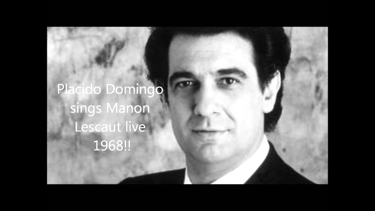 Placido Domingo sings Manon Lescaut live 1968!!!  Amazing high C!!