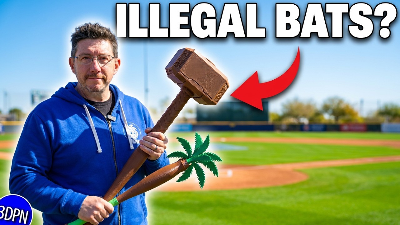 3D Printing bats for the Seattle Mariners