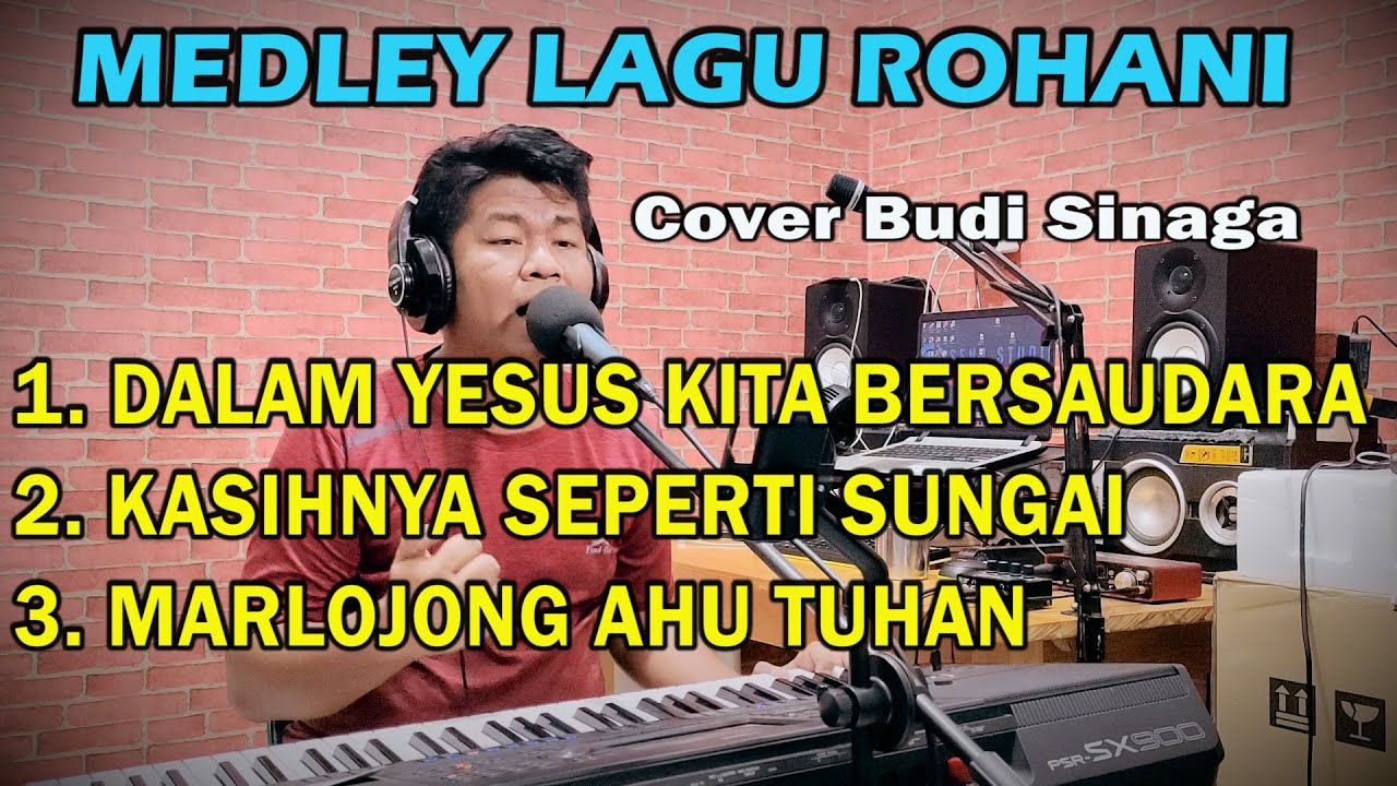 3 Nonstop Lagu Rohani Gembira | Cover Budi Sinaga