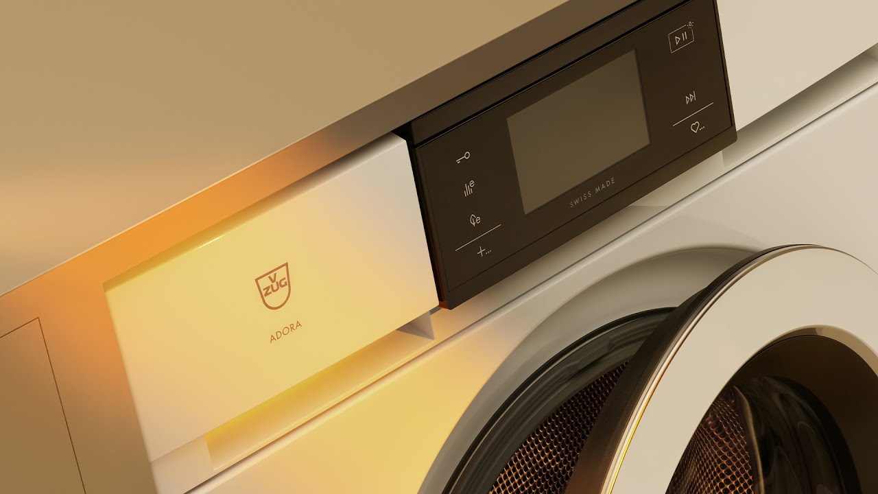 V-ZUG Adora textile care. Swiss technology.