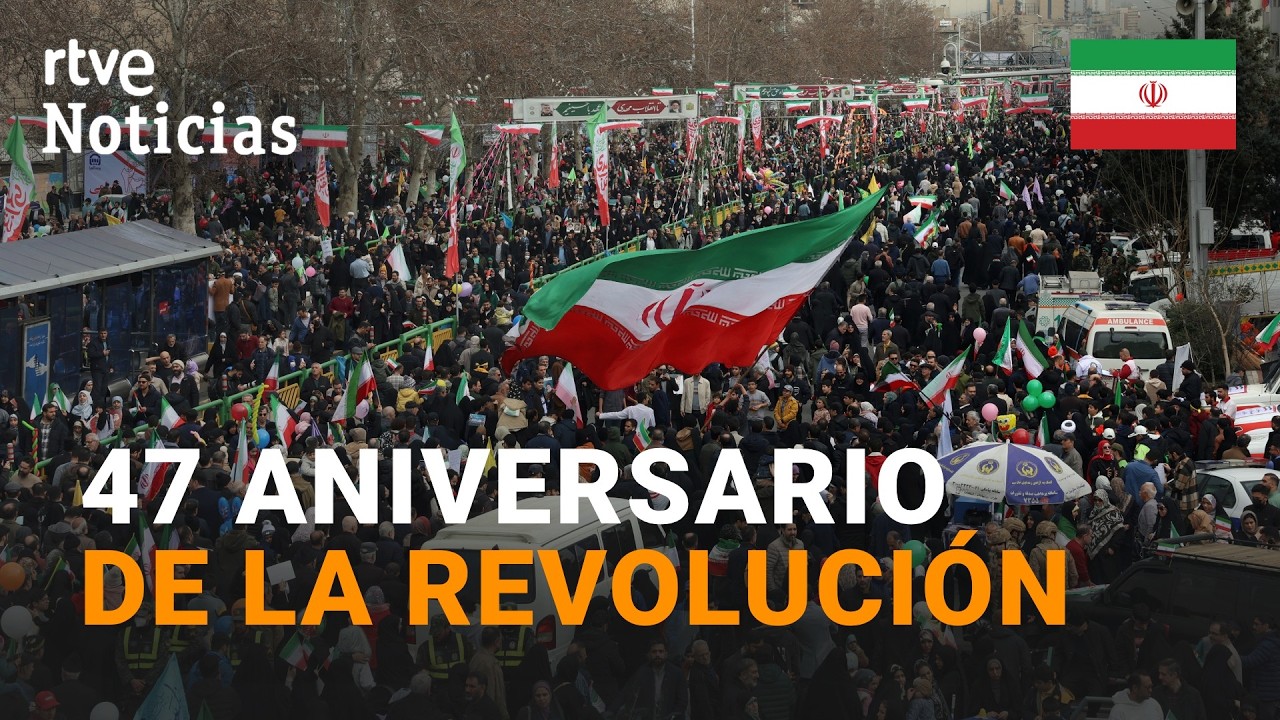 IRÁN celebra el 47 ANIVERSARIO de la REVOLUCIÓN ISLÁMICA bajo la SOMBRA de un ATAQUE de EE.UU.