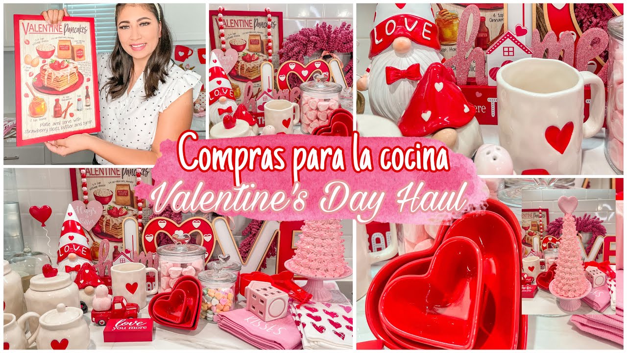Compras de San Valentin❤️ Decoraci&oacute;n para la Cocina❤️ Valentine's Day Haul❤️ Decoraciones