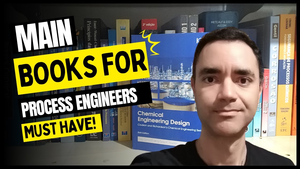 MUST HAVE BOOKS FOR CHEMICAL PROCESS ENGINEERS IN PLANT DESIGN | BOOKS TO ADD TO YOUR BOOKSHELF