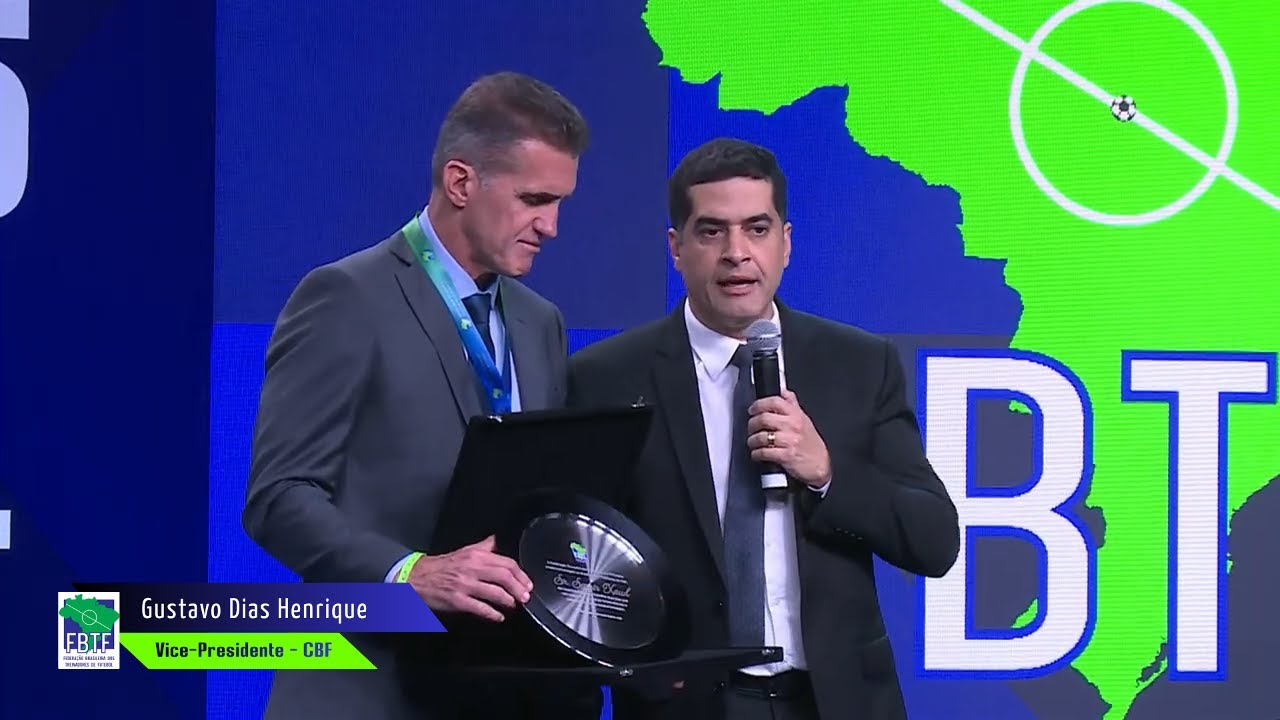 Vagner Mancini (Presidente - FBTF) e Gustavo Dias Henrique (Vice - CBF)