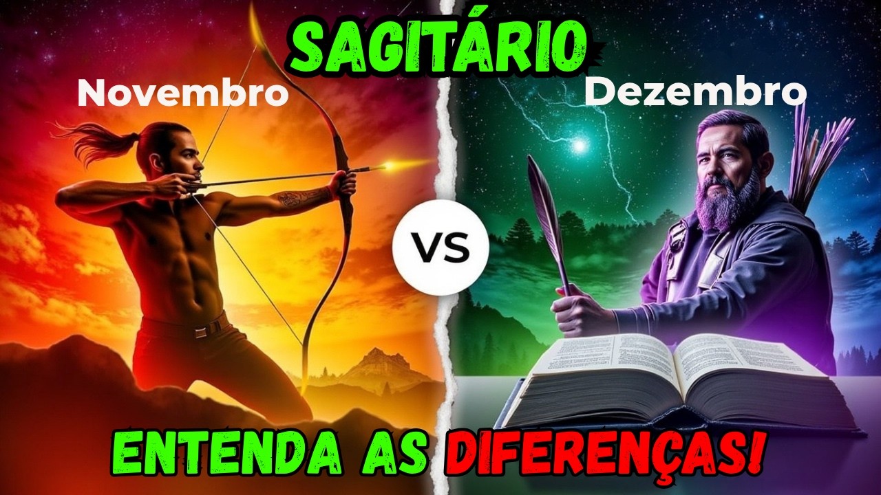Sagit&aacute;rio de Novembro vs. Dezembro: Entenda as DIFEREN&Ccedil;AS!