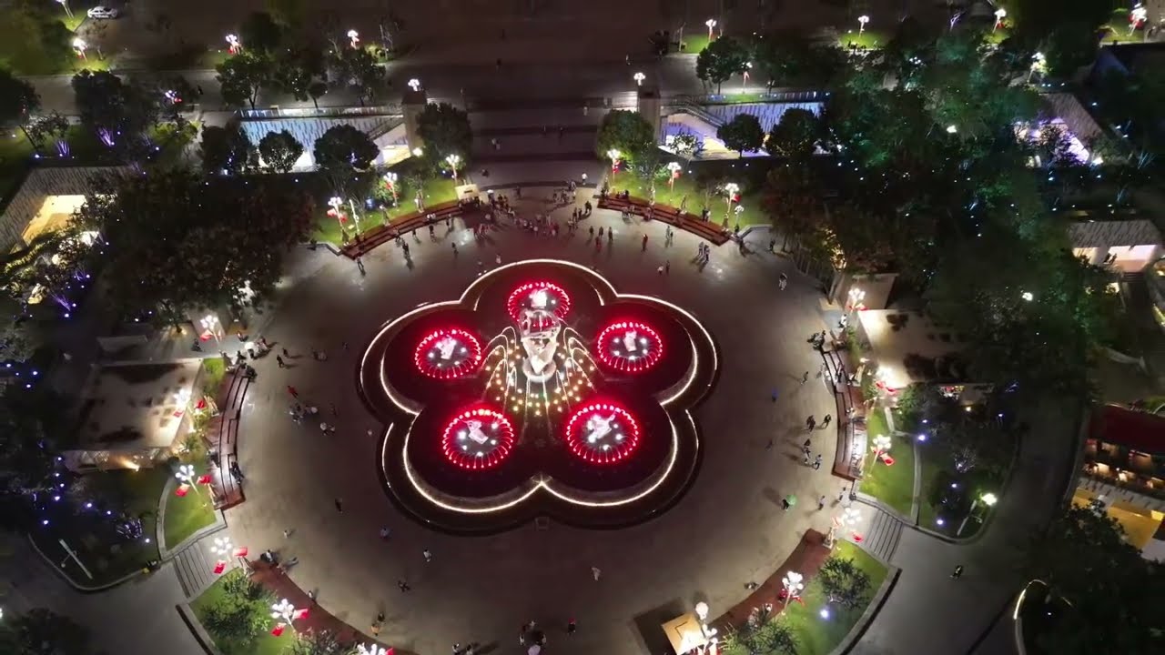 WULIN SQUARE Hangzhou 4K Drone footage