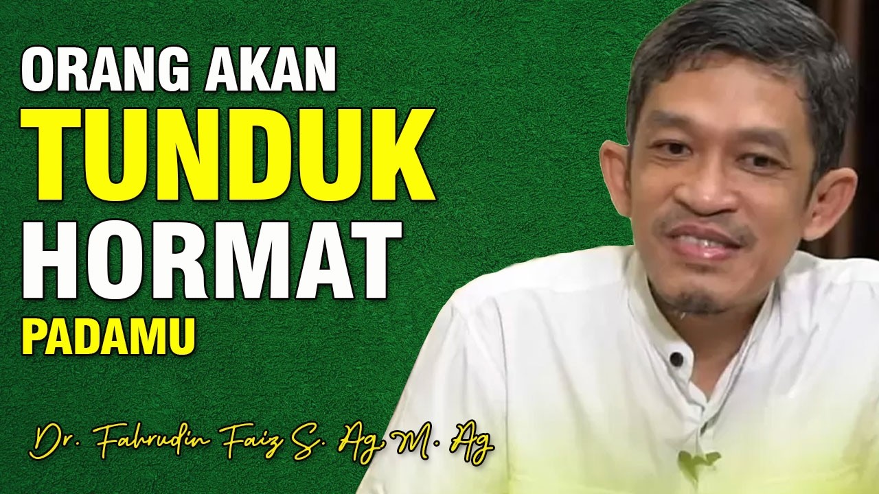 Orang Akan Tunduk dan Patuh Pada Orang Seperti ini | Dr. Fahruddin Faiz, S.Ag M.Ag |  Ngaji Filsafat